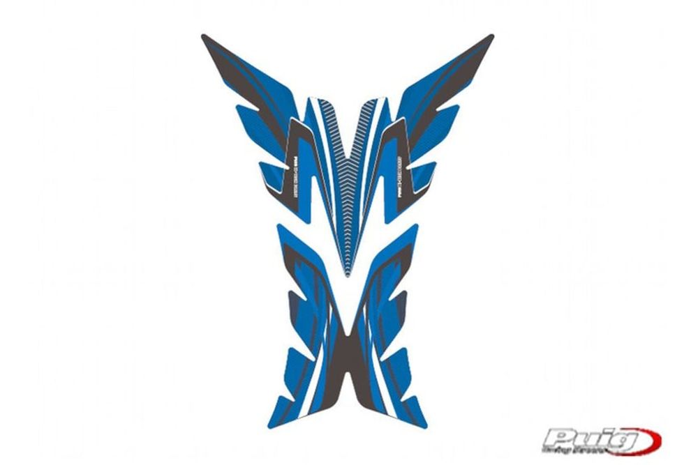 PUIG 6292A Radikal Tankprotektor passend fuer HONDA NT650V DEAUVILLE Blau