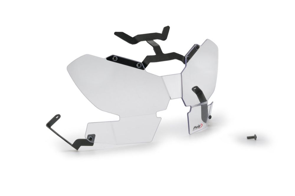 PUIG 3821W Scheinwerferschutz passend fuer HONDA CRF1100L AFRICA TWIN Transparent