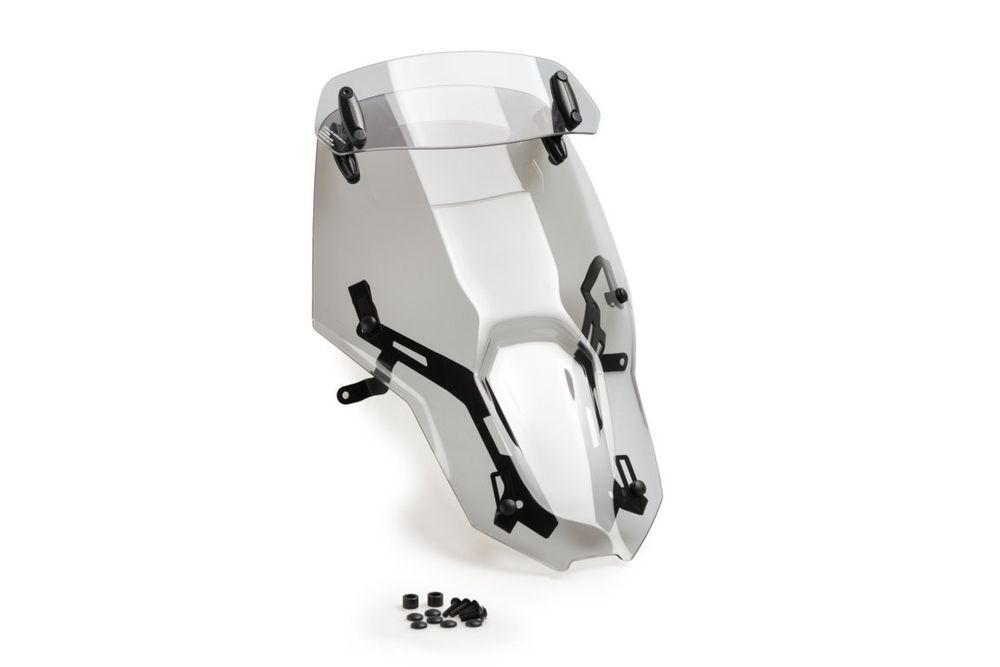 PUIG 3819H Tourenscheibe mit Spoilerscheibe passend fuer HONDA CRF1100L AFRICA TWIN Getönt