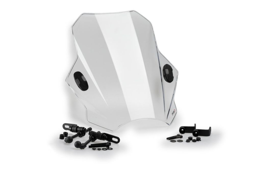 PUIG 9988W Bat passend fuer SUZUKI INAZUMA Transparent