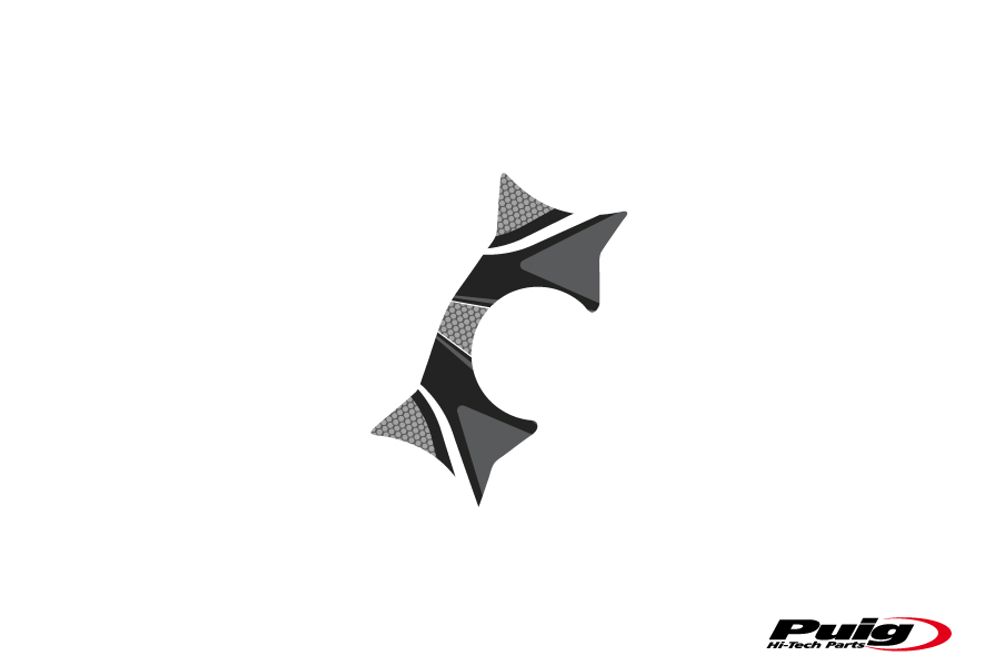 PUIG 6943U Radikal Yoke Protector passend fuer KAWASAKI ZZR1400 Grau