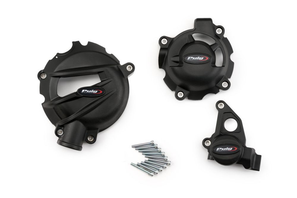 PUIG 20215N Motorschutzhaube passend fuer BMW S1000RR Schwarz