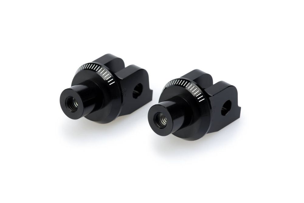 PUIG 9696N Adapter Fußrasten passend fuer BENELLI LEONCINO 500 Schwarz