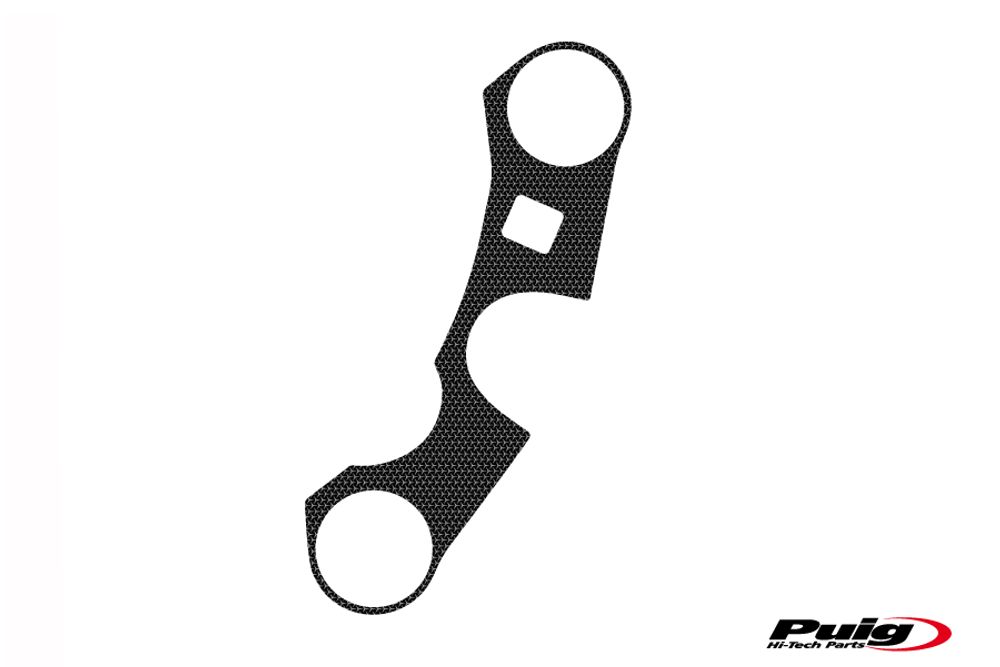 PUIG 7401U Naked Yoke Protector passend fuer SUZUKI GSX-R1000 Grau