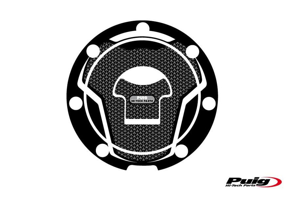 PUIG 6307U Tankdeckelabdeckungen Naked  passend fuer HONDA CBR1000F Grau