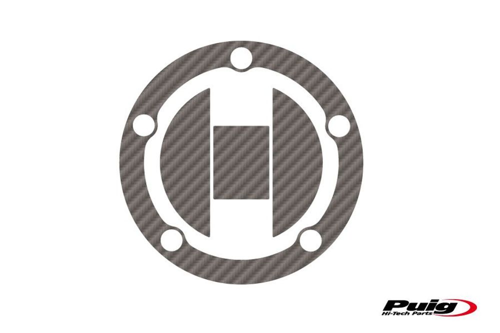 PUIG 8410C Tankdeckelschutz X-TREME passend fuer SUZUKI GSX-S1000 Carbon look