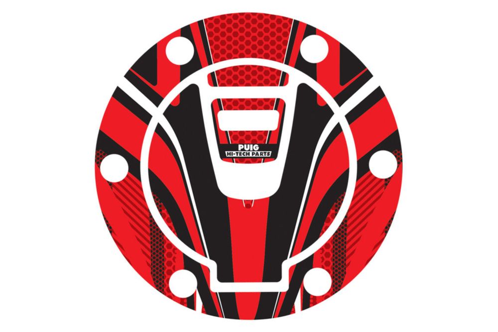 PUIG 9447R Tankdeckelabdeckungen Radikal passend fuer KTM 1290 SUPERDUKE R Rot