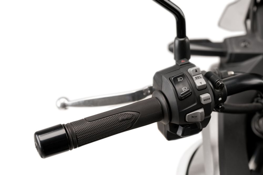 PUIG 20796N Core Griffe passend fuer KAWASAKI KLE500 Schwarz