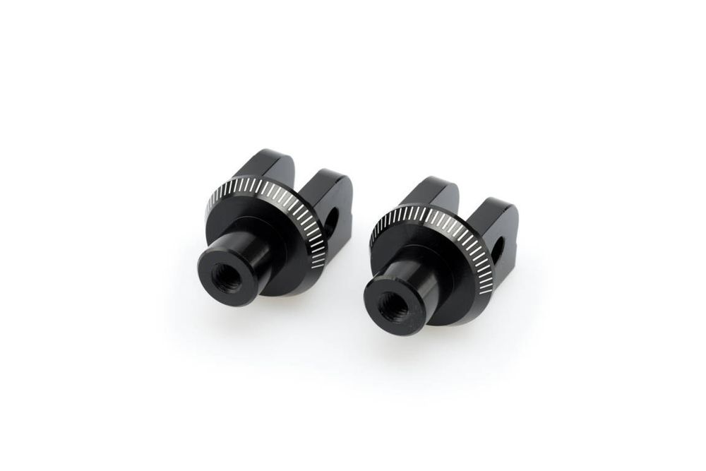 PUIG 6344N Vintage Fußrasten passend fuer HONDA CROSSRUNNER Schwarz