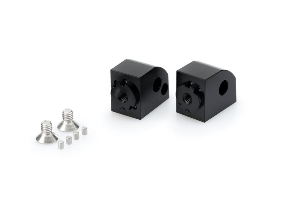 PUIG 20305N Vintage Fußrasten passend fuer BMW F800GT Schwarz