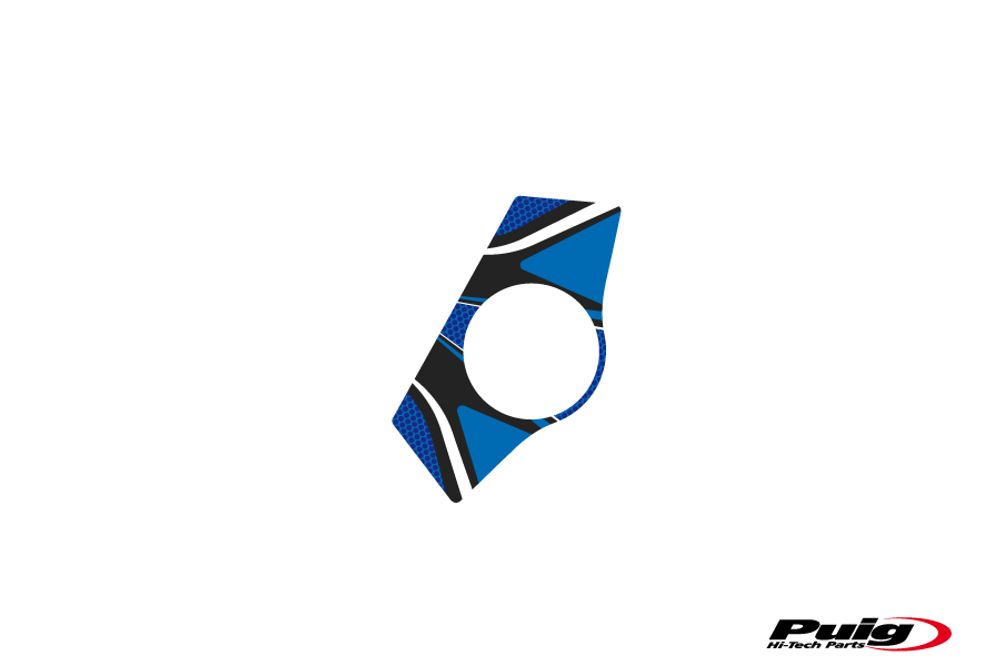 PUIG 6950A Radikal Yoke Protector passend fuer KAWASAKI Z1000SX Blau