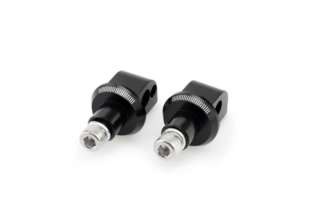 PUIG 6349N Vintage Fußrasten passend fuer HONDA VFR 1200 FD Schwarz