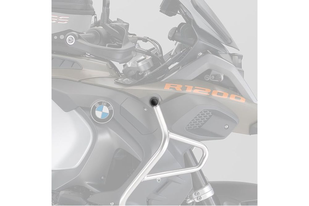 PUIG 3521N Verkleidungsaufsätzte passend fuer BMW R1200GS Schwarz