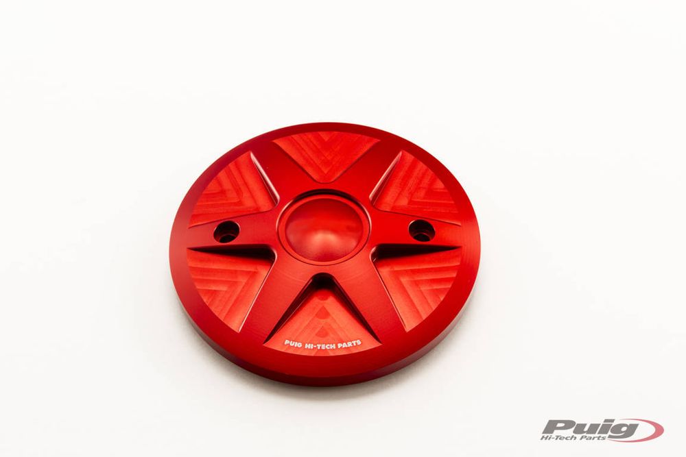 PUIG 8501R Kupplungsabdeckung passend fuer YAMAHA T-MAX 530 Rot
