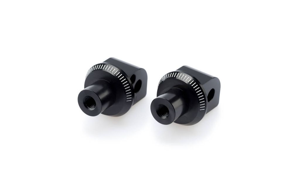 PUIG 6355N Vintage Fußrasten passend fuer YAMAHA XJ6 Schwarz