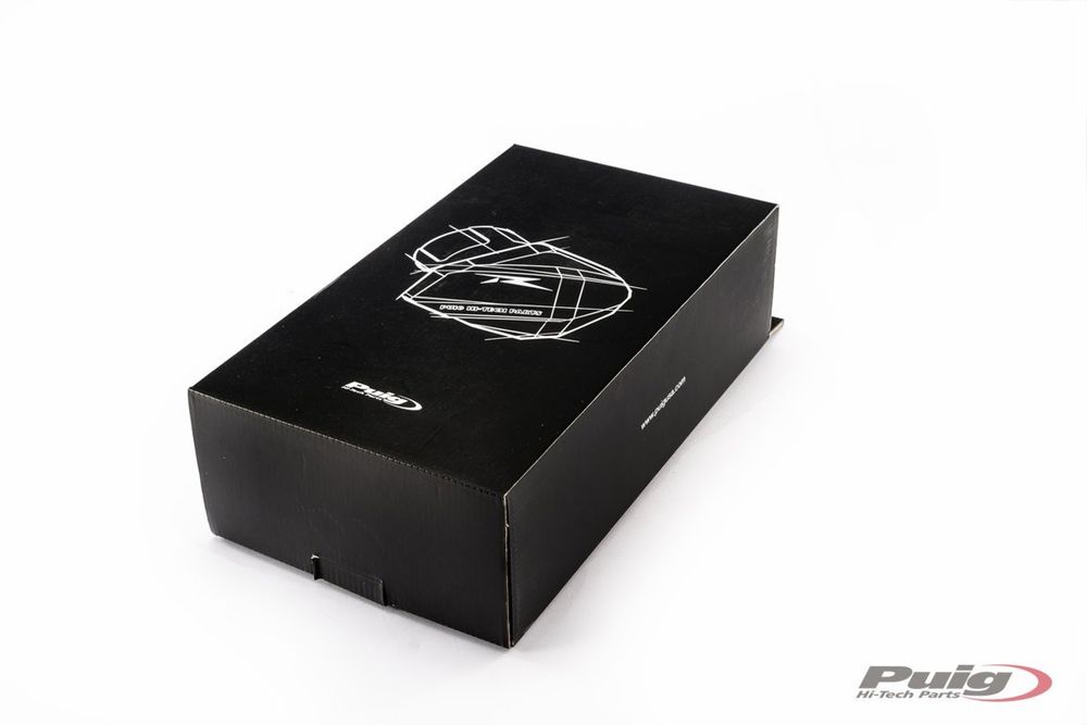 PUIG 6055N Sturzpads R19 passend fuer KAWASAKI ER-6F Schwarz
