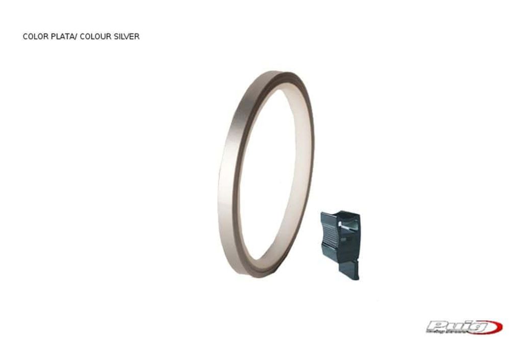 PUIG 4542P Felgenstreifen passend fuer HONDA NT650V DEAUVILLE Silber