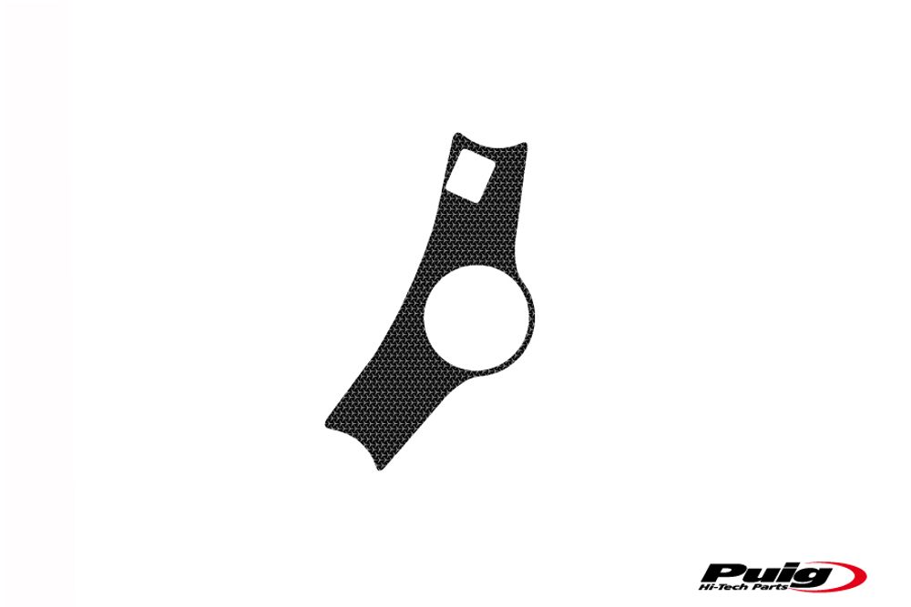 Puig 7441U Naked Yoke Protector Kompatibel/Ersatz für HONDA CBR600RR Grau