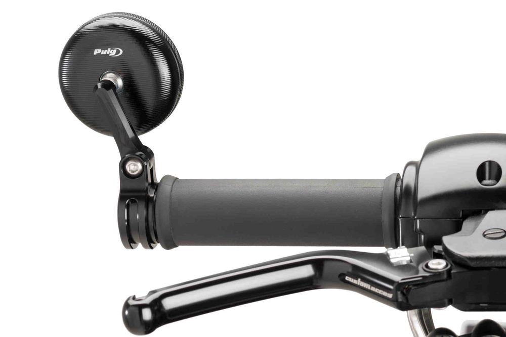 PUIG 9506N Tracker Rückspiegel passend fuer YAMAHA XJR1300 Schwarz