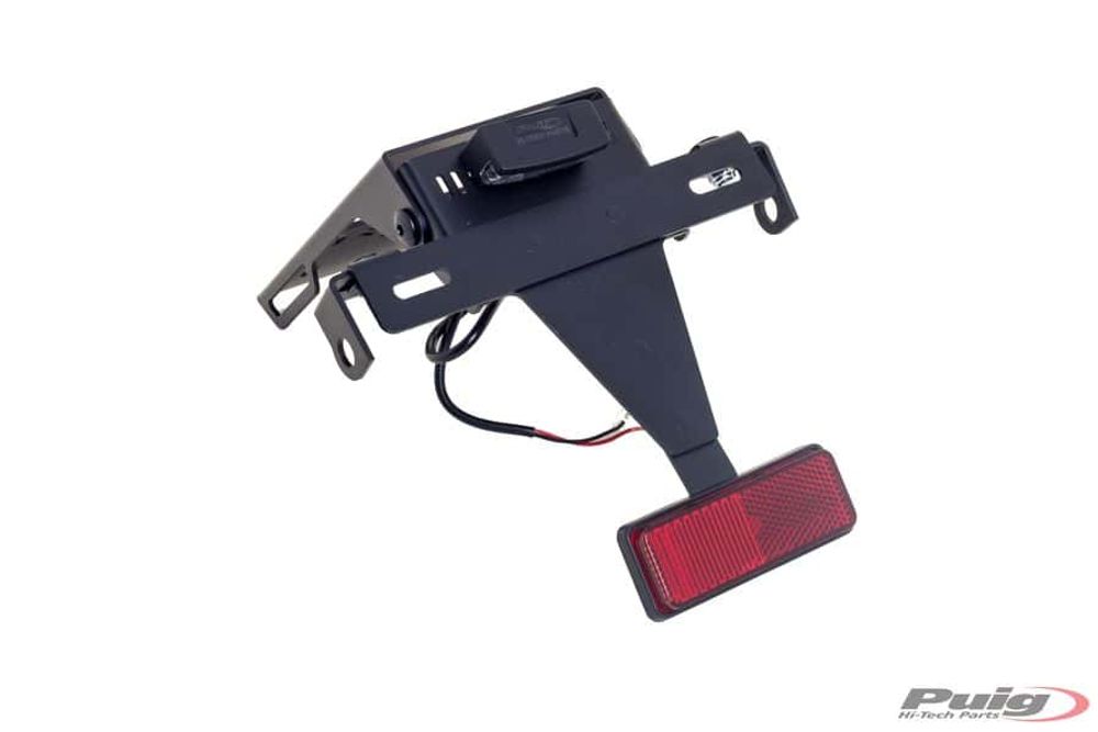 PUIG 4949N Kennzeichenhalter passend fuer YAMAHA XJ6 Schwarz