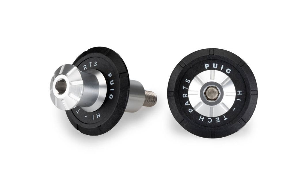 PUIG 21608P Schwingenschutzen PRO passend fuer TRIUMPH TIGER 900 Silber
