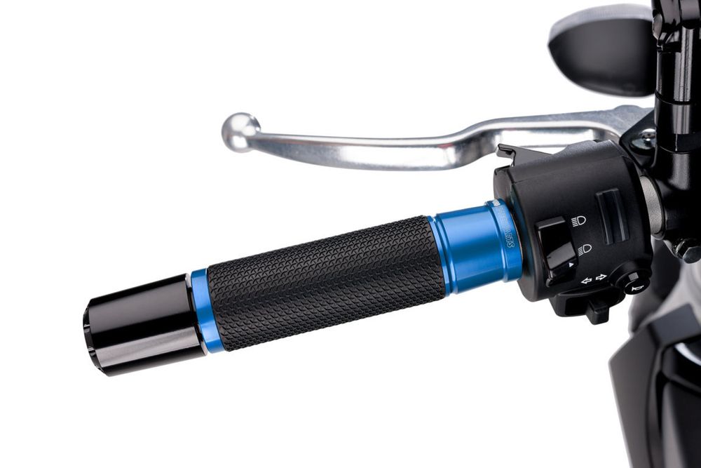 PUIG 3553A Ascent Griffe passend fuer KAWASAKI KLE500 Blau