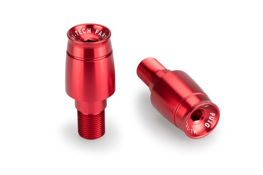 PUIG 21291R Lenkerenden Sport passend fuer YAMAHA T-MAX 560 TECH MAX Rot