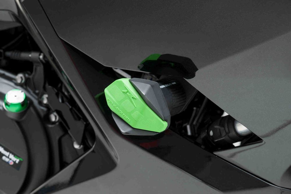 PUIG 6378V Sturzpads R12 passend fuer HYOSUNG GT650R Grün