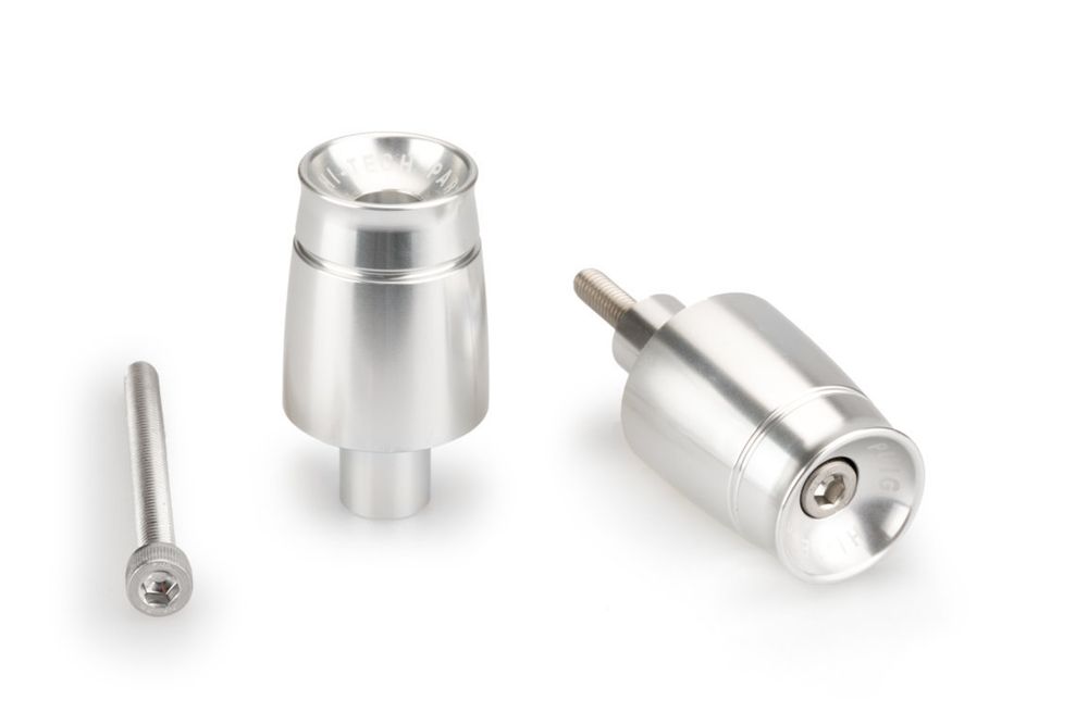 PUIG 21031P Lenkerenden Sport passend fuer KAWASAKI NINJA 650 Silber