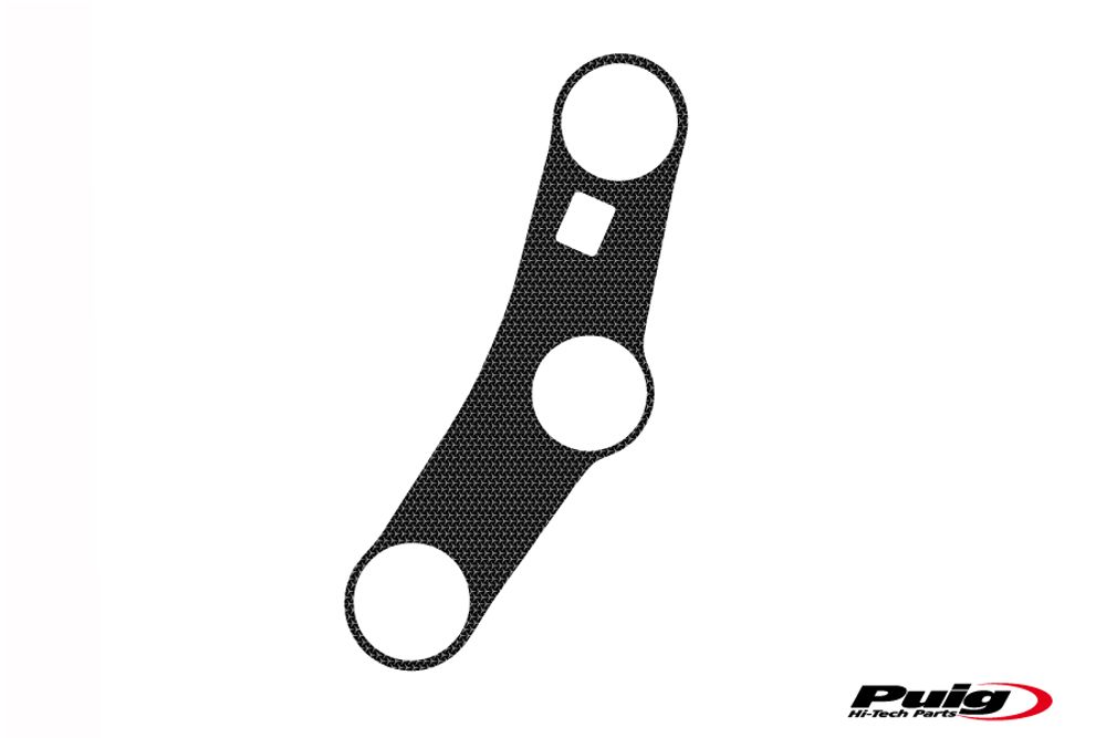 PUIG 7440U Naked Yoke Protector passend fuer HONDA CBR600RR Grau