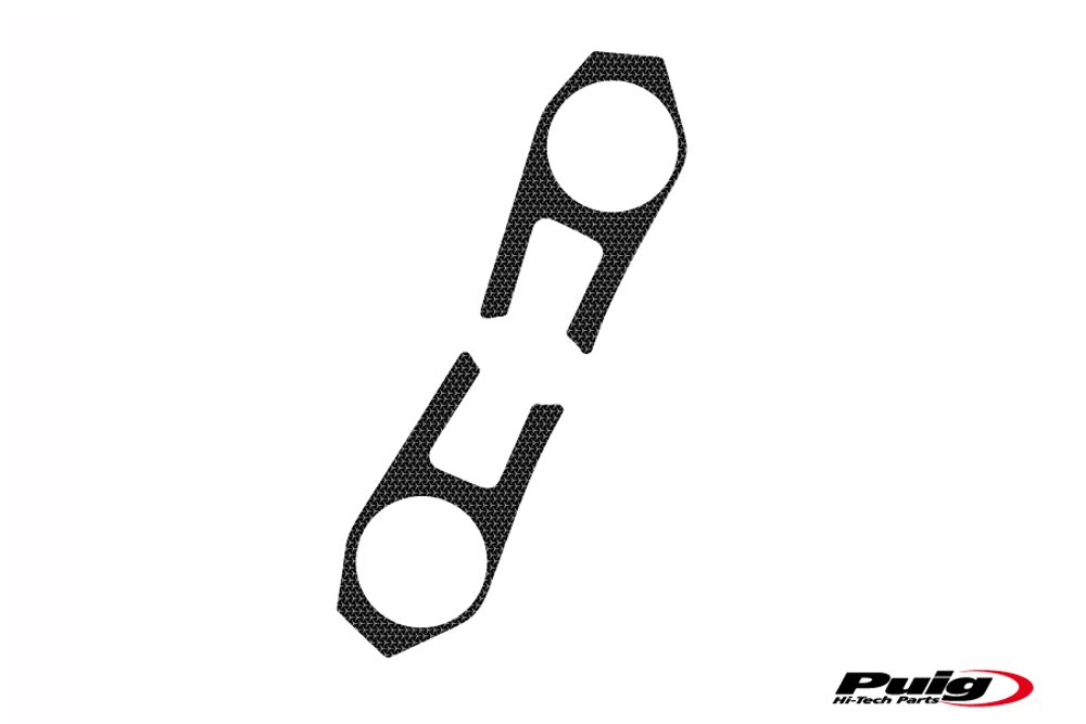 PUIG 7414U Naked Yoke Protector passend fuer KAWASAKI ZX-6R NINJA Grau