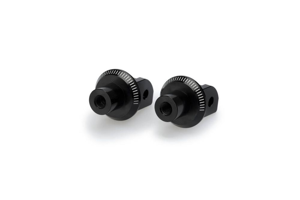 PUIG 6997N Vintage Fußrasten passend fuer DUCATI 848 Schwarz