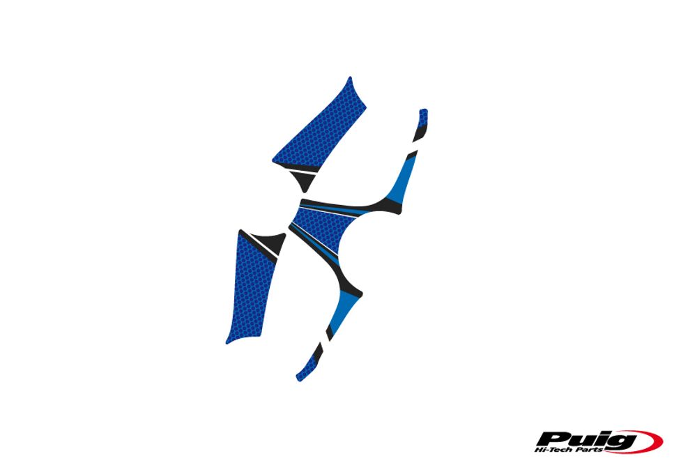 PUIG 6985A Radikal Yoke Protector passend fuer BMW F800 S Blau