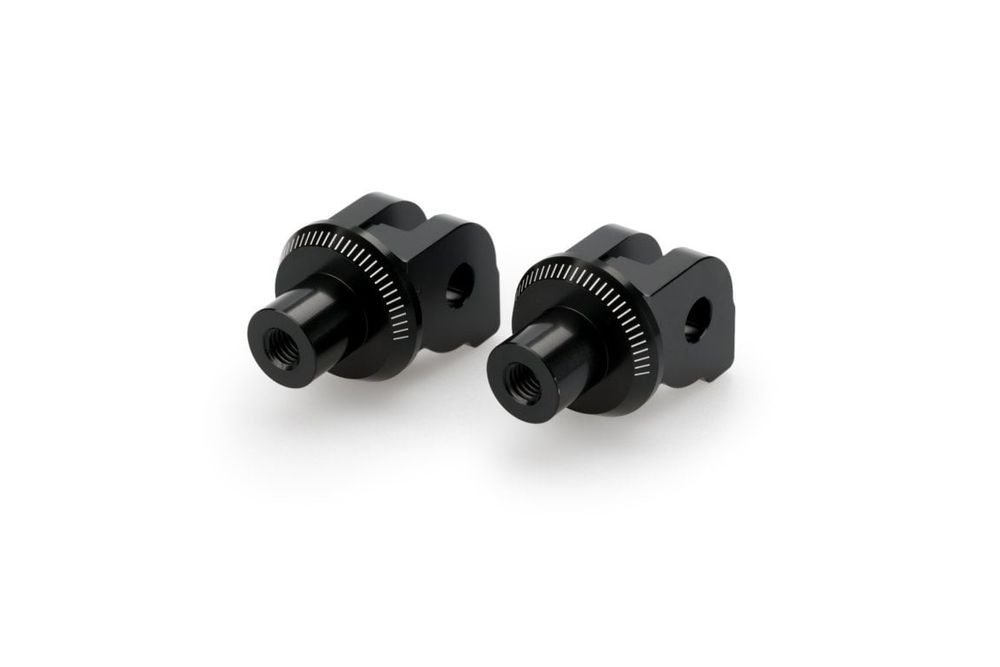 PUIG 20269N Vintage Fußrasten passend fuer DUCATI MULTISTRADA V2S Schwarz