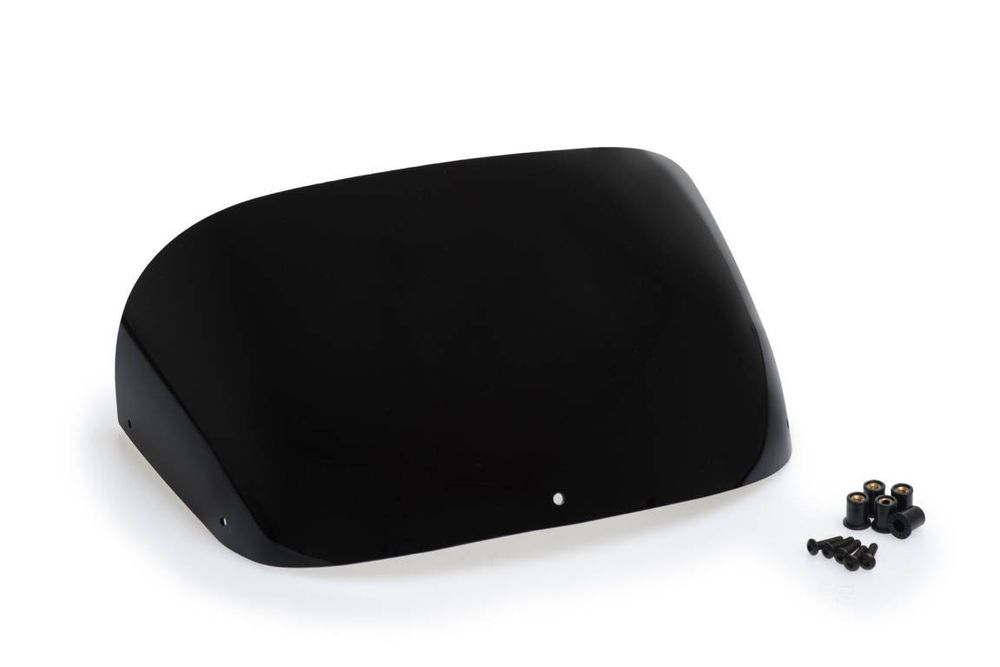 PUIG 9872N Ersatzteile - Scheibe Für Halbverkleidung Ø 180 mm. passend fuer UNIVERSAL UNIVERSAL Schwarz