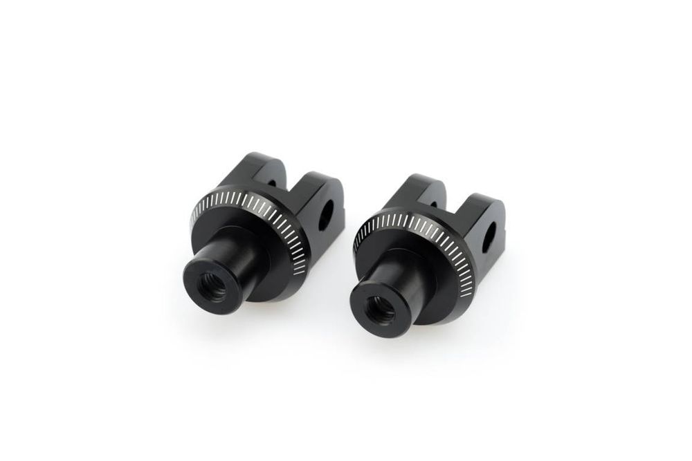 PUIG 6347N Vintage Fußrasten passend fuer HONDA CBF600 Schwarz