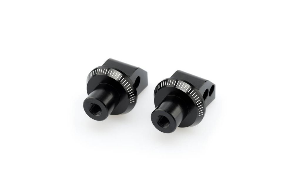 PUIG 6343N Vintage Fußrasten passend fuer HONDA CB650F Schwarz