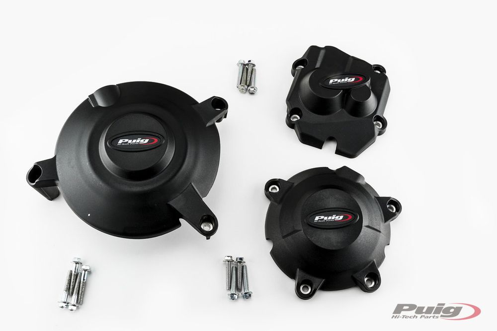 PUIG 20133N Motorschutzhauben passend fuer KAWASAKI ZX-10R Schwarz
