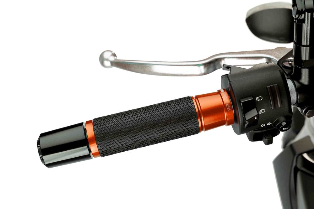 PUIG 6326T Ascent Griffe passend fuer KAWASAKI KLE500 Orange