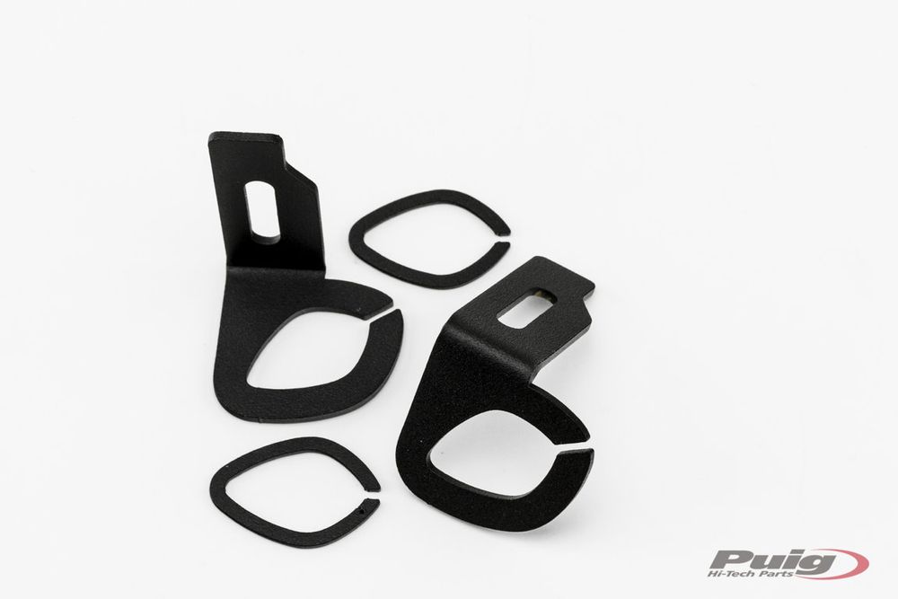PUIG 9604N Original Blinkerhalterungen passend fuer DUCATI MONSTER 1200 Schwarz