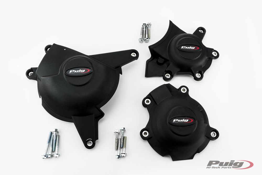 PUIG 20126N Motorschutzhaube passend fuer SUZUKI GSX-R1000 Schwarz