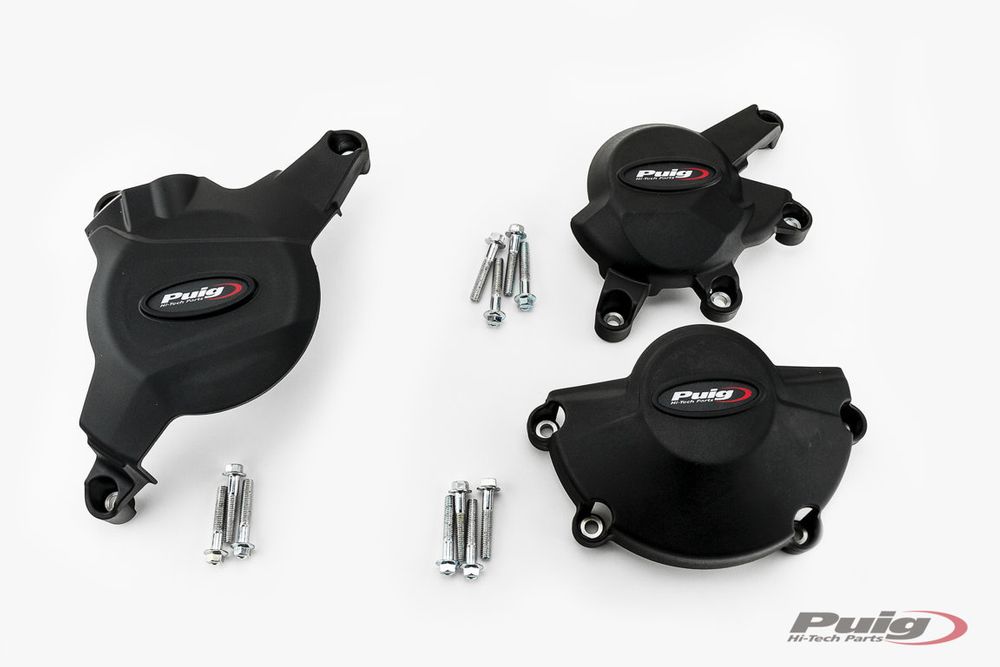 PUIG 20121N Motorschutzhaube passend fuer HONDA CBR600RR Schwarz