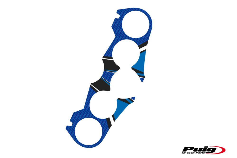 PUIG 6927A Radikal Yoke Protector passend fuer YAMAHA FZ8 Blau