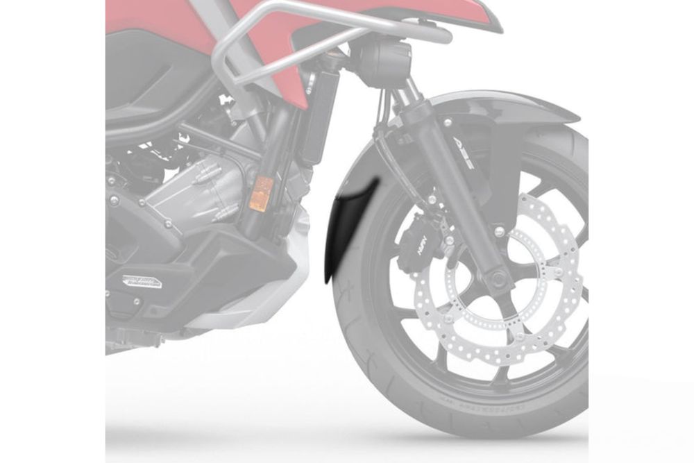 PUIG 21167N Verlängerung des vorderen Schutzblechs passend fuer HONDA NC750X Schwarz