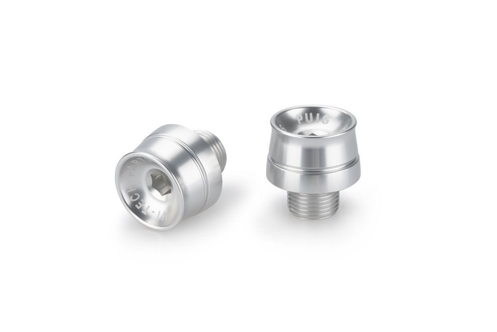 PUIG 21359P Lenkerenden Speed passend fuer APRILIA RSV4 FACTORY Silber