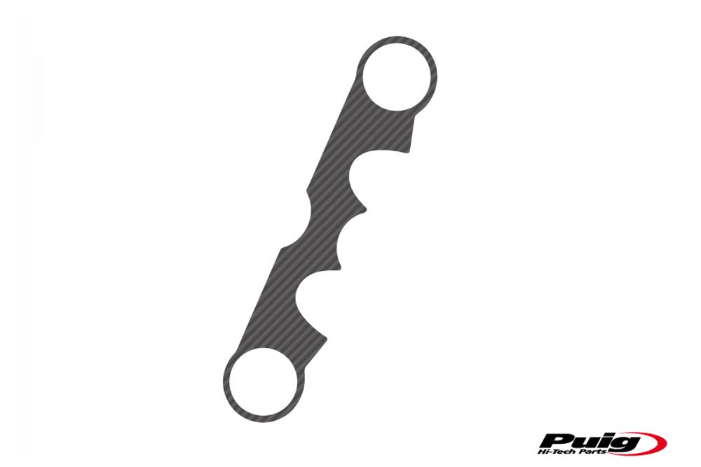 PUIG 4762C Yoke Protector Xtreme passend fuer SUZUKI GSX650F Carbon look