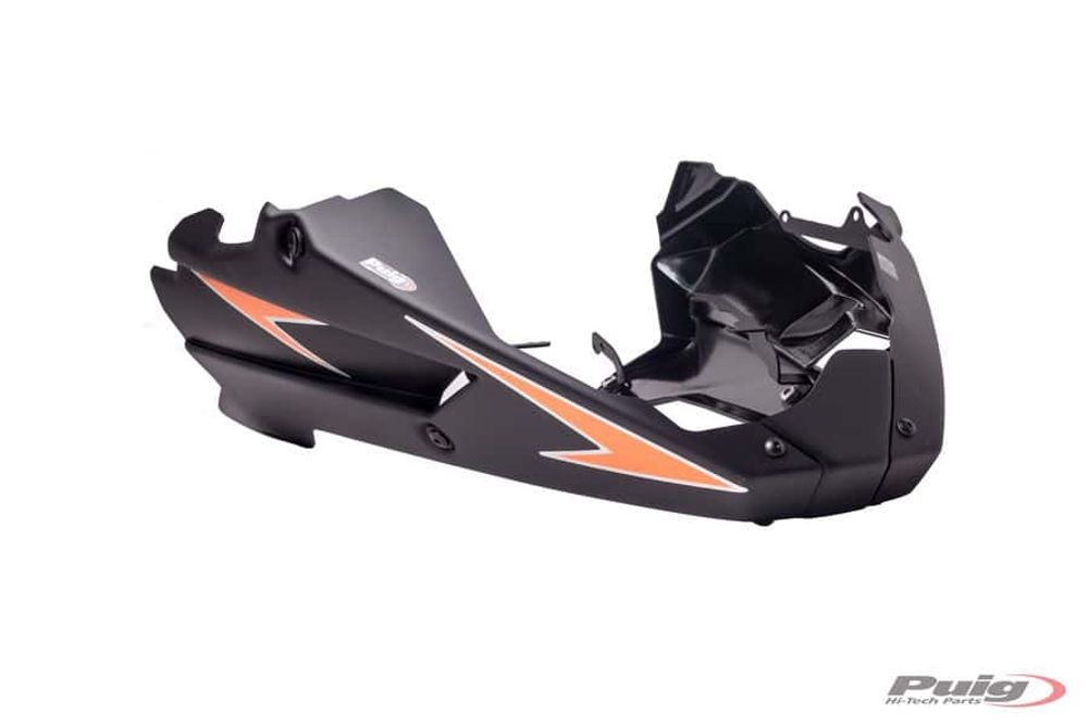 PUIG 6507J Bugspoiler passend fuer KAWASAKI Z800 Mattschwarz