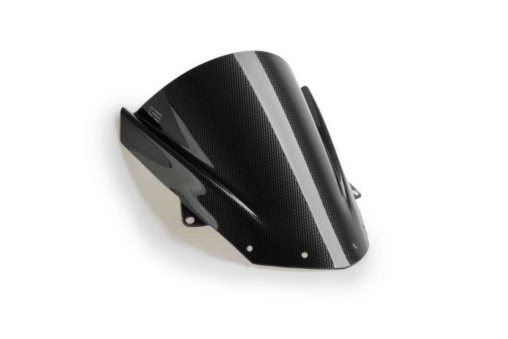 PUIG 3177C Z-Racing Scheibe passend fuer KAWASAKI ZX-6R NINJA Carbon look