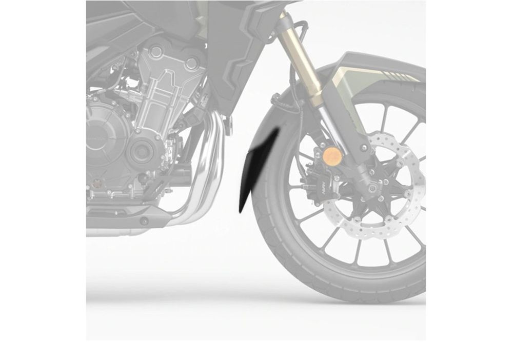 PUIG 21255N Verlängerung des vorderen Schutzblechs passend fuer HONDA NX500 Schwarz