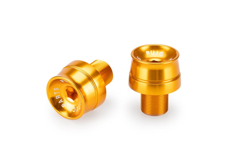 PUIG 21014O Lenkerenden Speed passend fuer KAWASAKI ZX-10R Gold